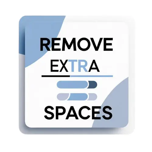 Remove Extra Spaces Logo