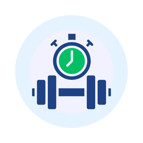 Workout timer logo