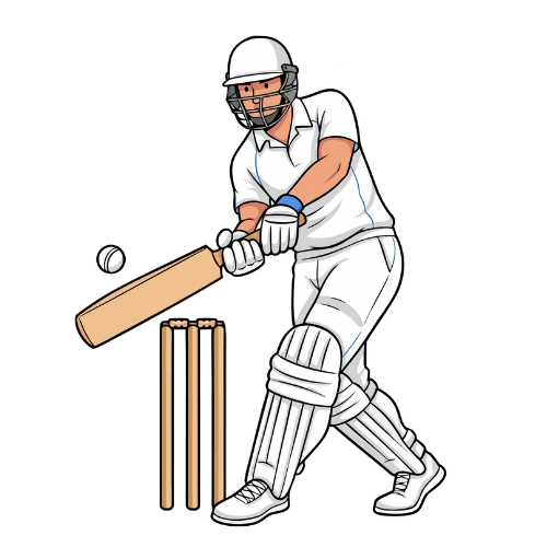 Cricket Batting Average Calculator Logo