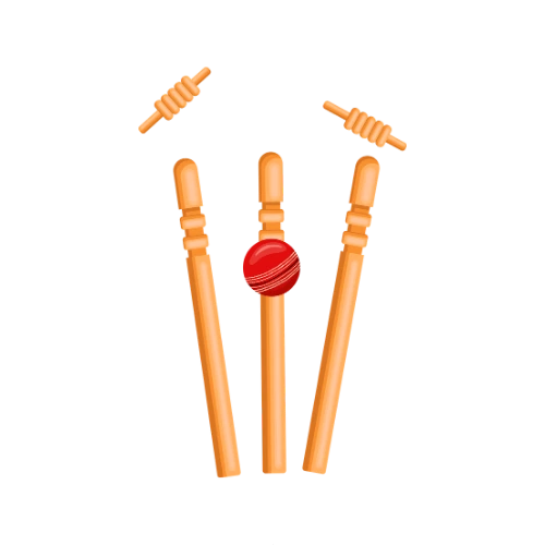 Wickets hit by a ball