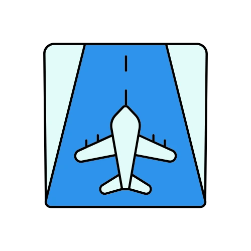 Plane on Runway